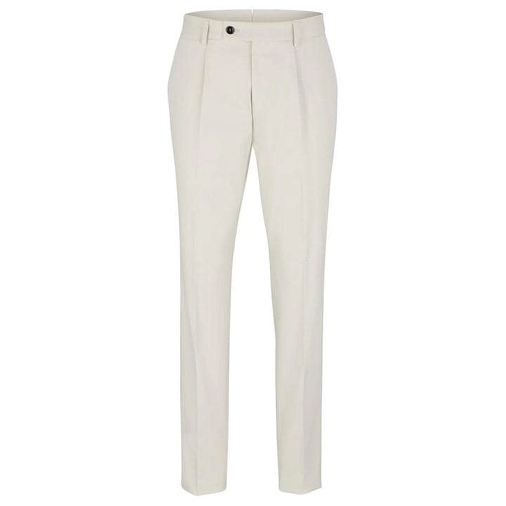 Hugo Boss T-Gee-Pleat-224 Trousers - Beige